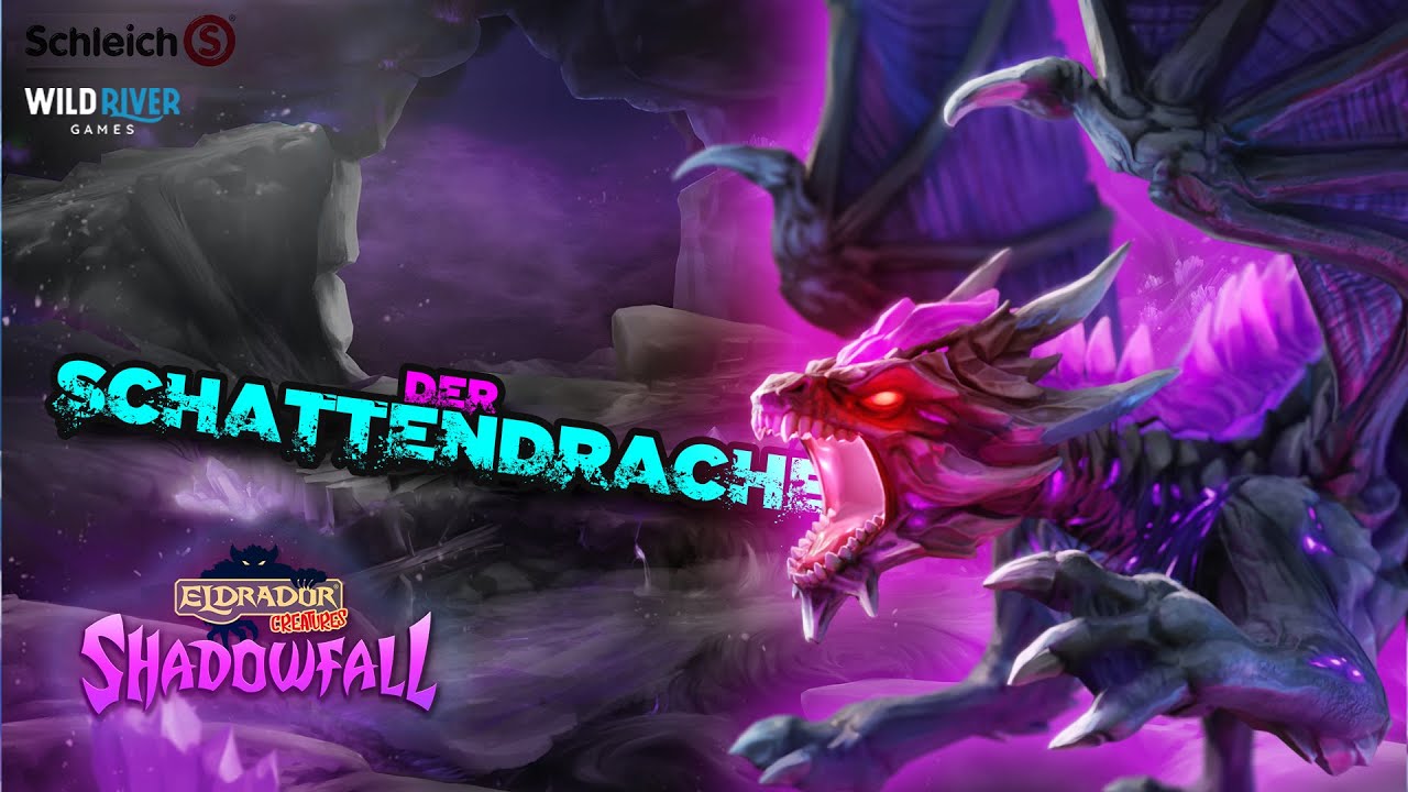 Schattendrache 🐉 Eldrador Creatures Shadowfall *NEU* Gameplay | Schleich / deutsch