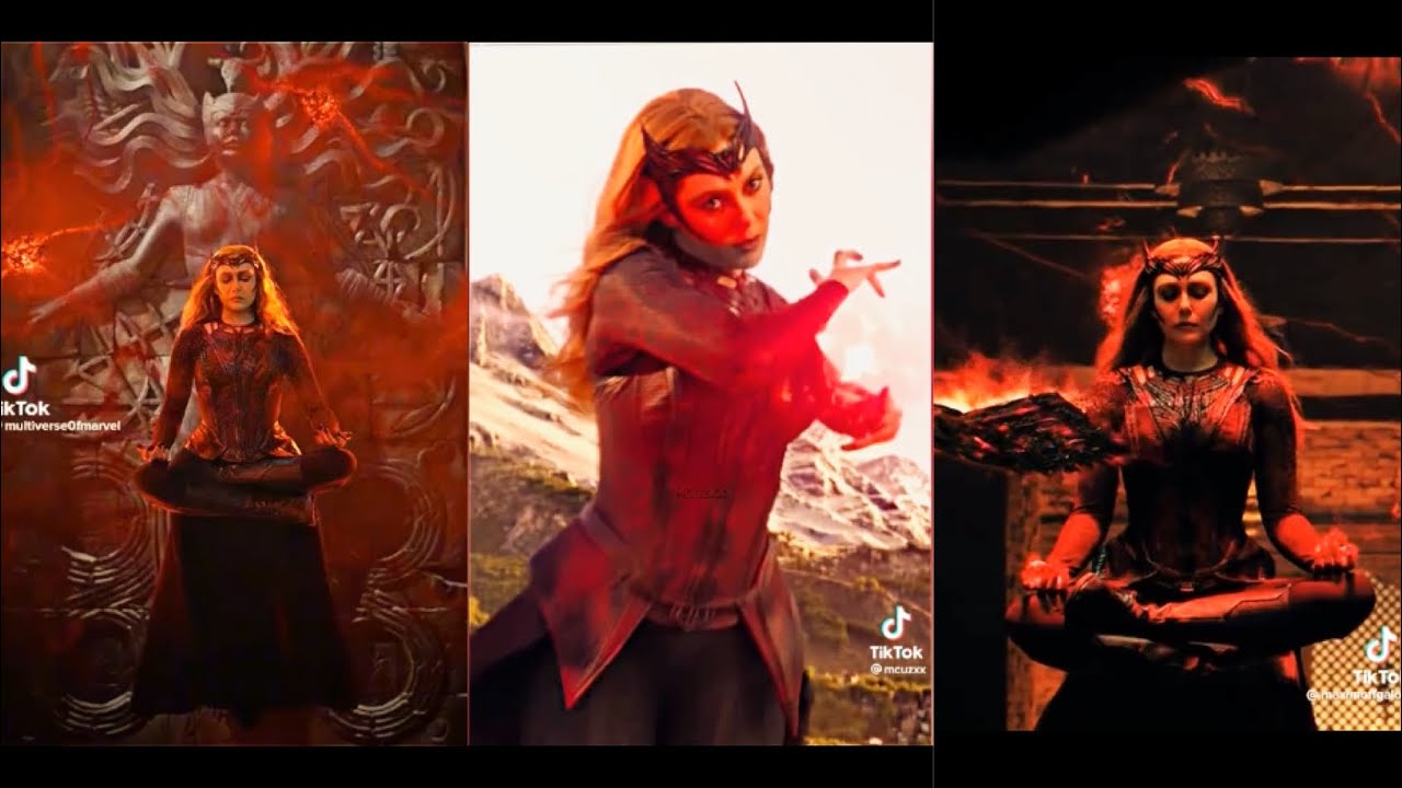 Scarlet Witch edits (tiktok)
