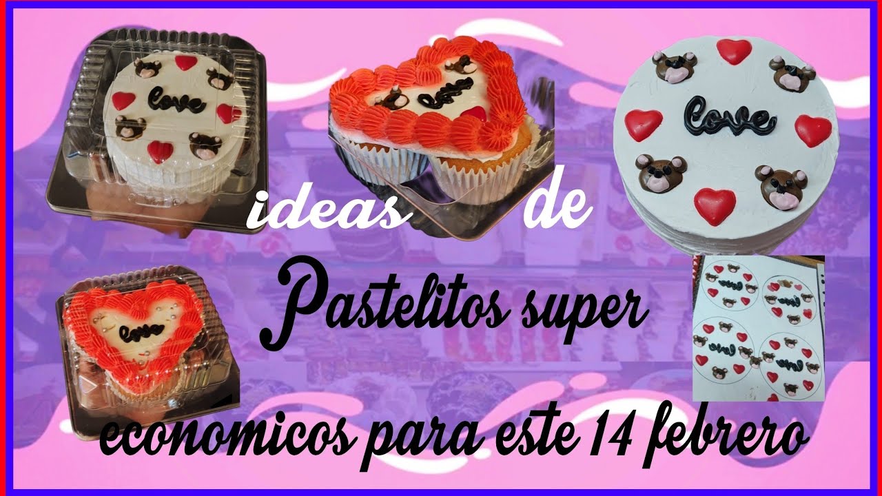 Pastelitos/ para este 14 de Febrero/súper fácil/ Económicos/grageas hechas en casa