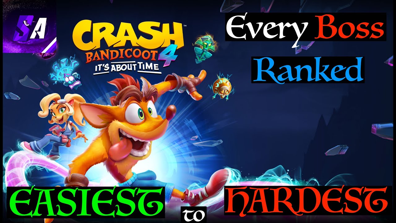 All Crash Bandicoot 4 Bosses Ranked Easiest to Hardest
