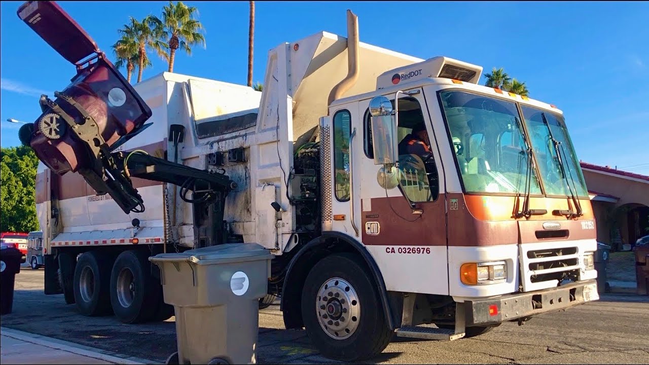 Garbage Trucks - Burrtec of the Desert Mega Compilation