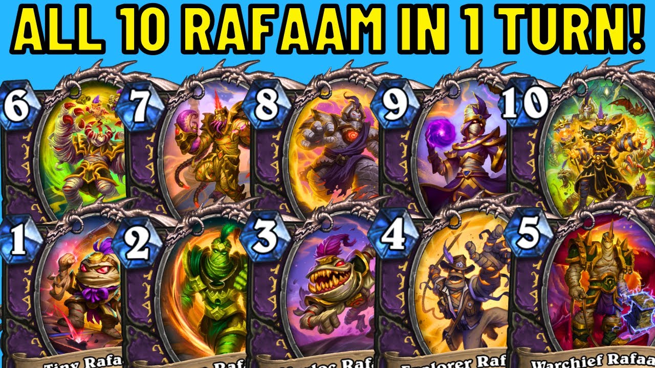 Playing ALL 10 Rafaam Pieces in 1 TURN???
