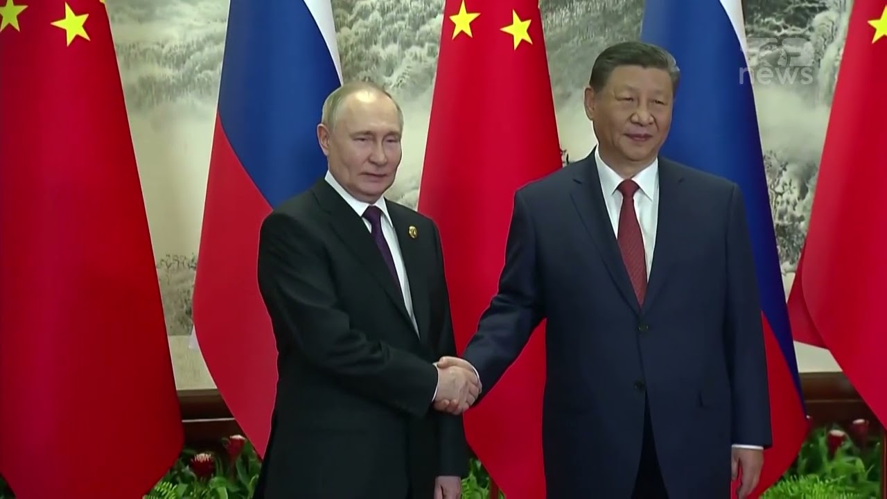 Top News/ T&euml; bashkuar, kund&euml;r Per&euml;ndimit / Putin n&euml; Kin&euml;, e pret &lsquo;miku i ngusht&euml;&rsquo; Xi Jinping