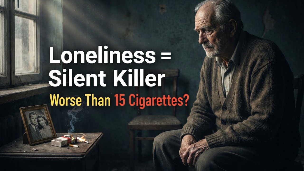 Why Loneliness is deadlier than 15 cigarettes a day for Seniors | Senior health warriors