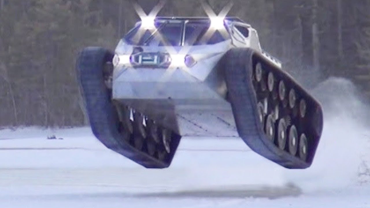 10 MOST UNUSUAL SNOW VEHICLES