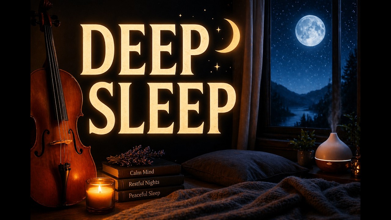Still Winter Night | Soft Piano and Violin for Sleep & Anxiety Relief