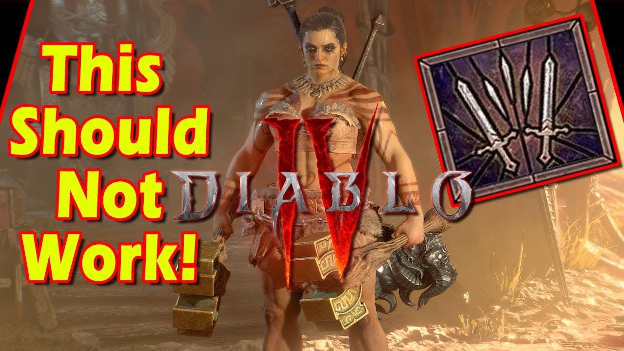 Diablo 4 Sea 4 - 1 Button Boss Melting Build