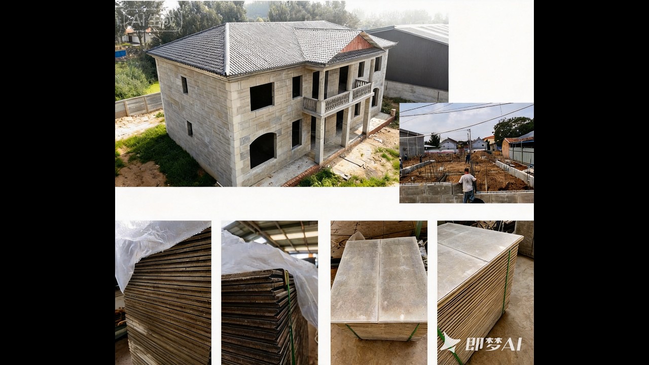 Demos of Prefabricated No-Removal Concrete Formwork/Innovative Building House Solution
