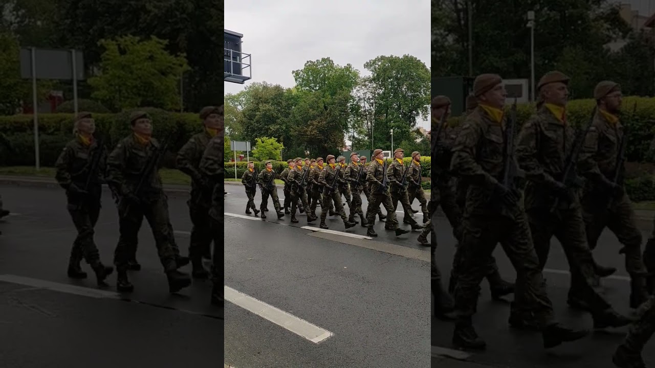 Defilada Rzeszów 30.09.2023. z okazji 6lecia Wojsk Obrony Terytorialnej