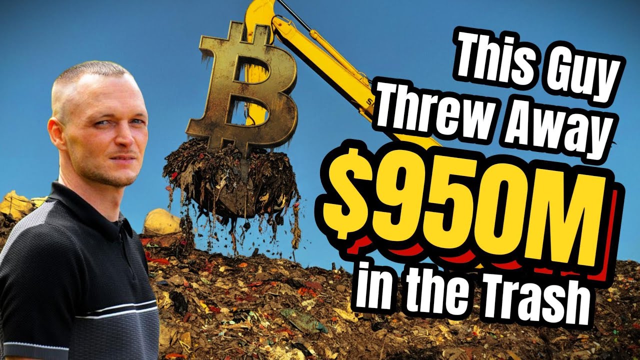 $950 Million in the Trash: The Lost 8,000 Bitcoin Hard Drive Treasure Hunt