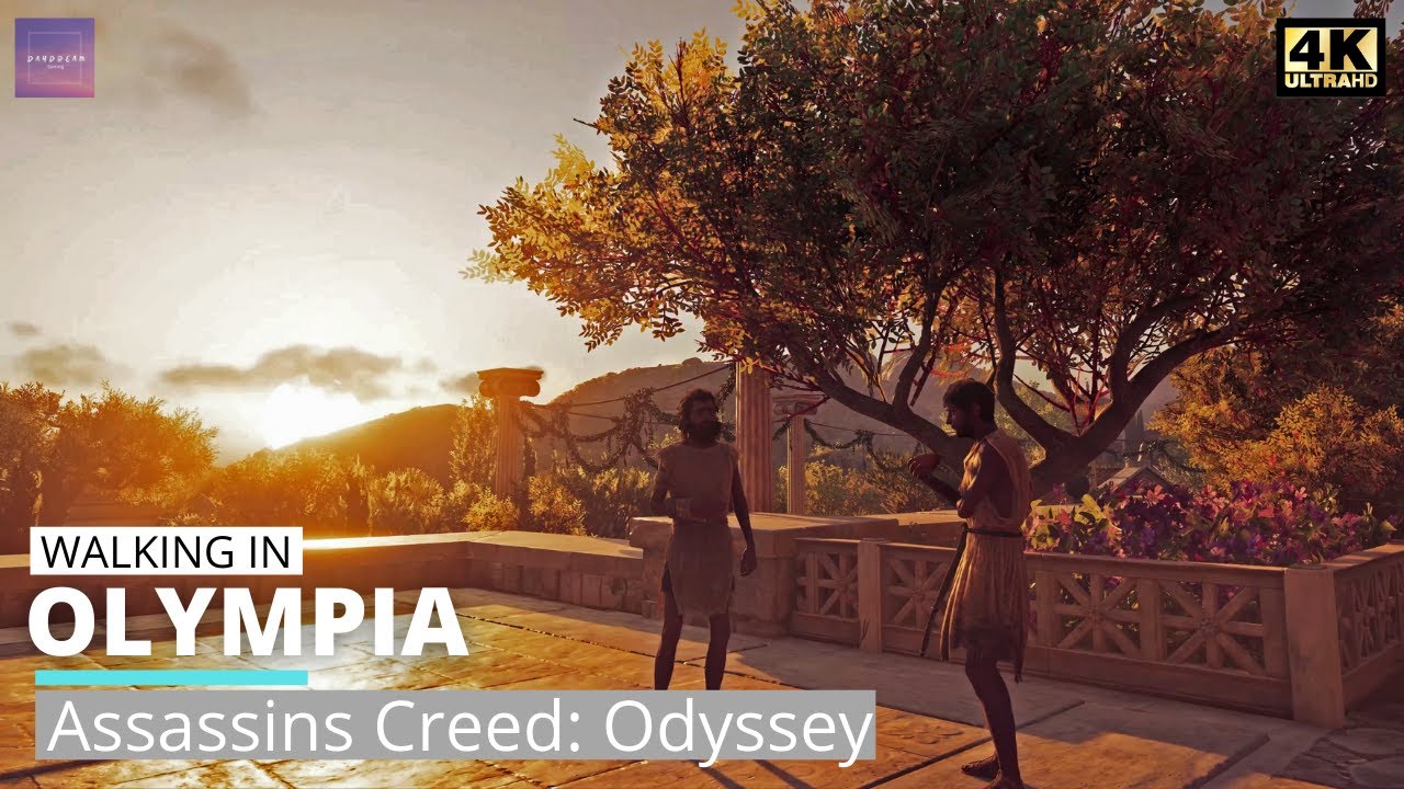 Walking in Ancient Greece - Olympia [ Assassin's Creed: Odyssey ]