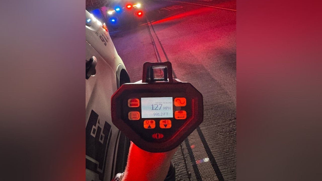 Driver arrested for DUI after going 127 mph on I-285, Dunwoody police say