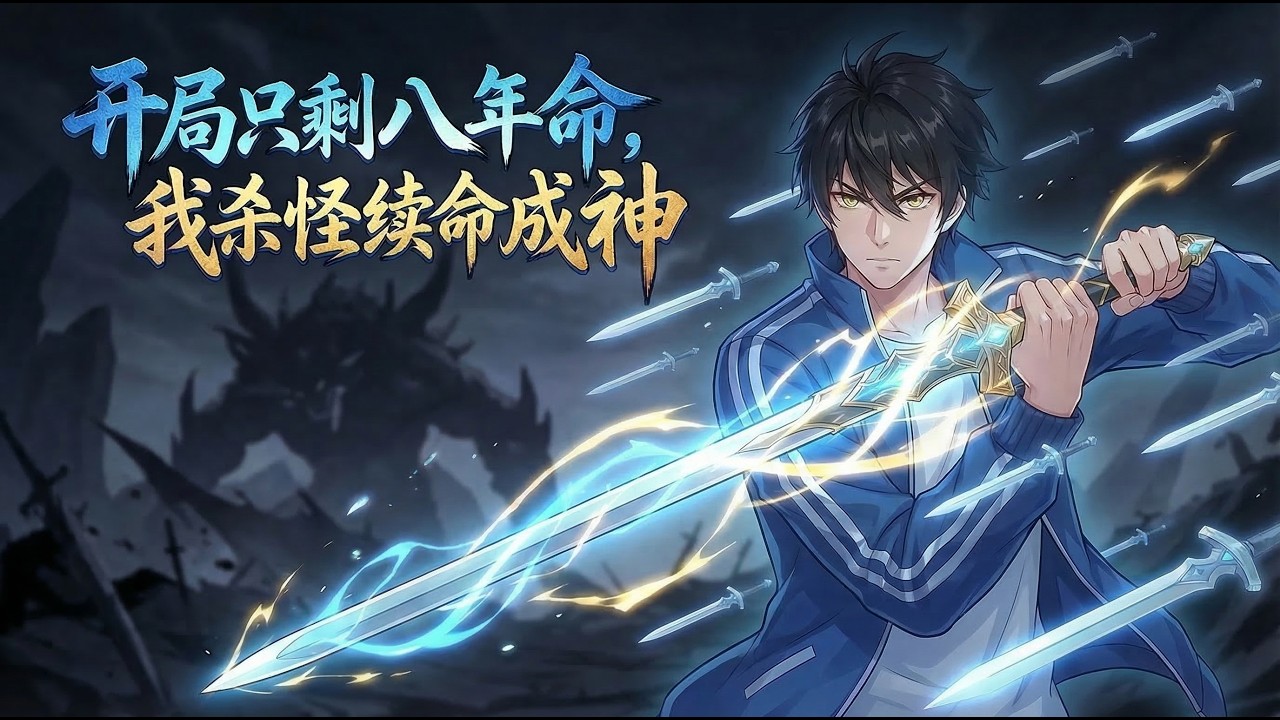 📢【先發】《開局只剩八年命，我殺怪續命成神》EP 1-44  |覺醒職業失敗的李渡，卻意外獲得特殊天賦──打怪增加壽命上限，從底層廢柴逆襲成主宰三界的深淵之主#热血 #anime