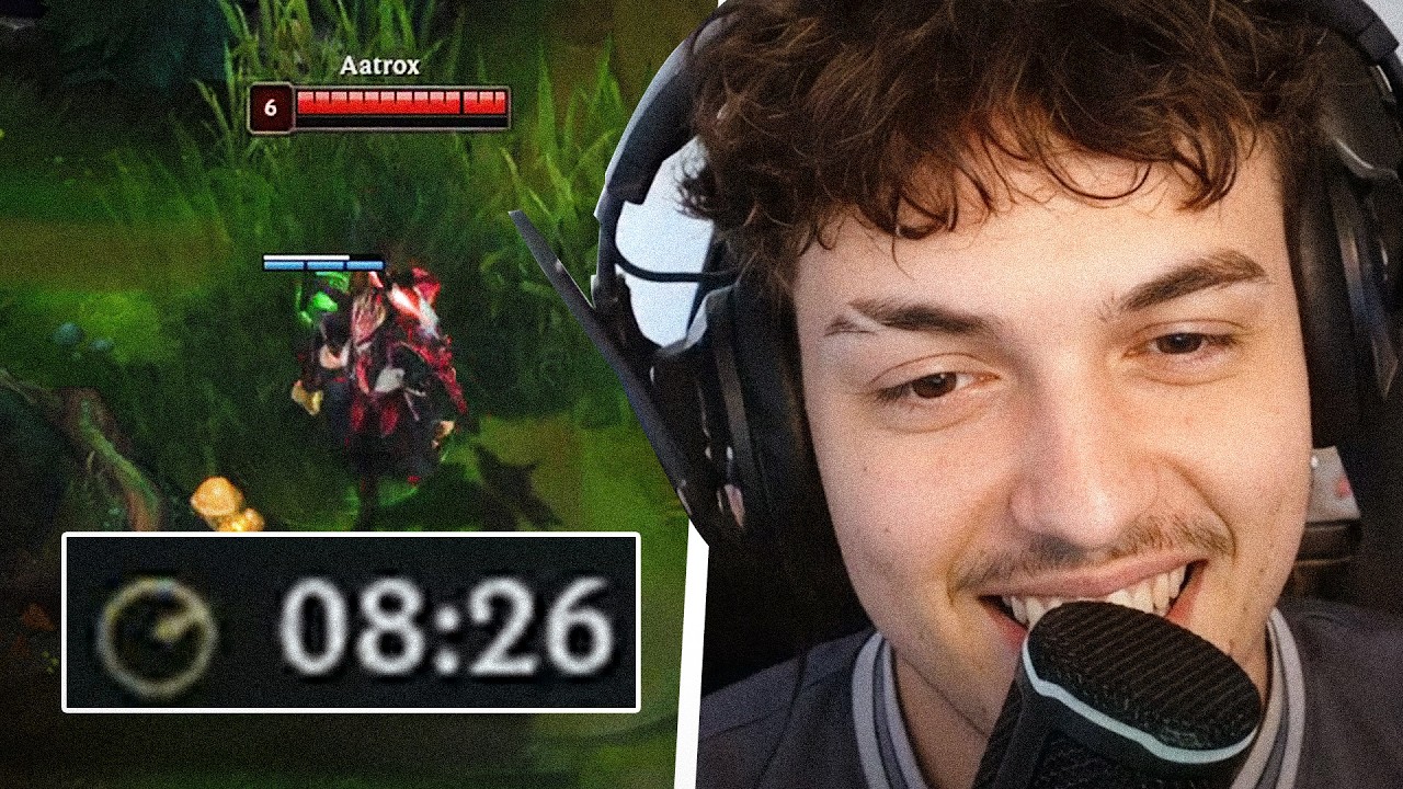 DEIXEI O AATROX DO INEFÁVEL COM UM A SÓ