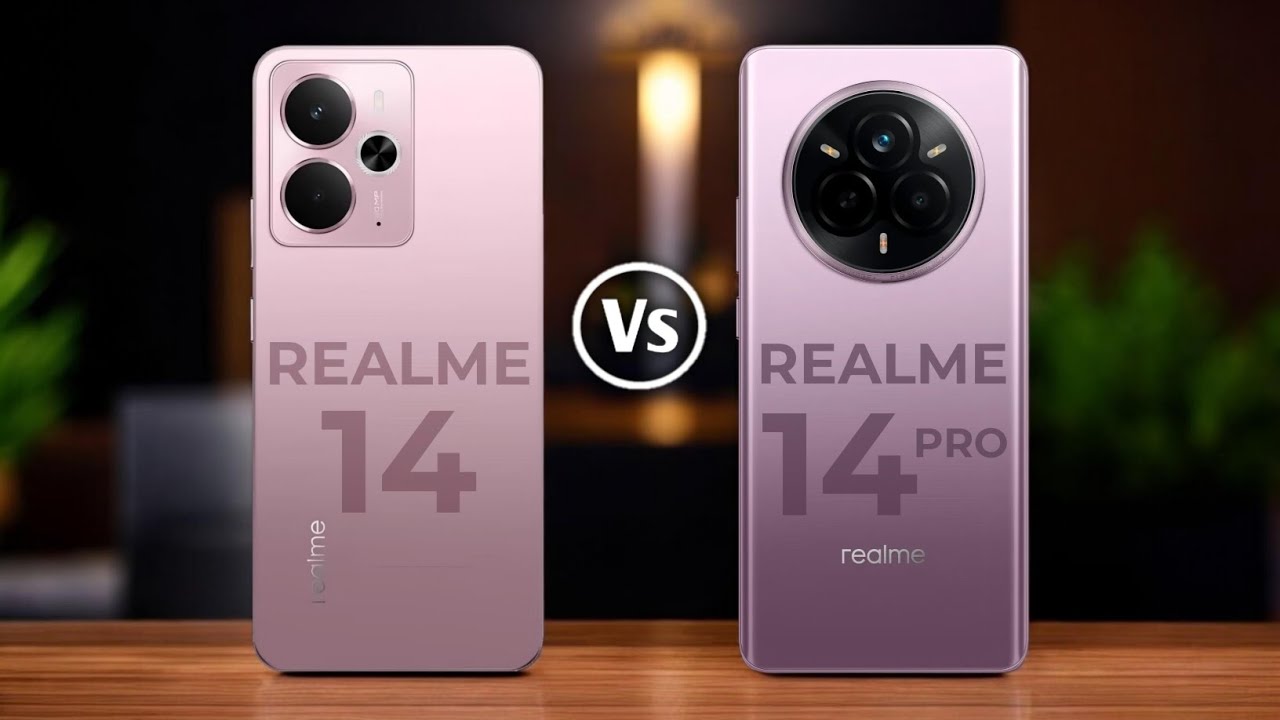 Realme 14 5G Vs Realme 14 Pro 5G