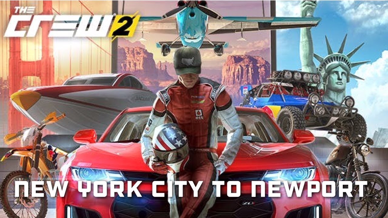 The Crew 2 Mega Roadtrip Part 1 - New York City to Newport