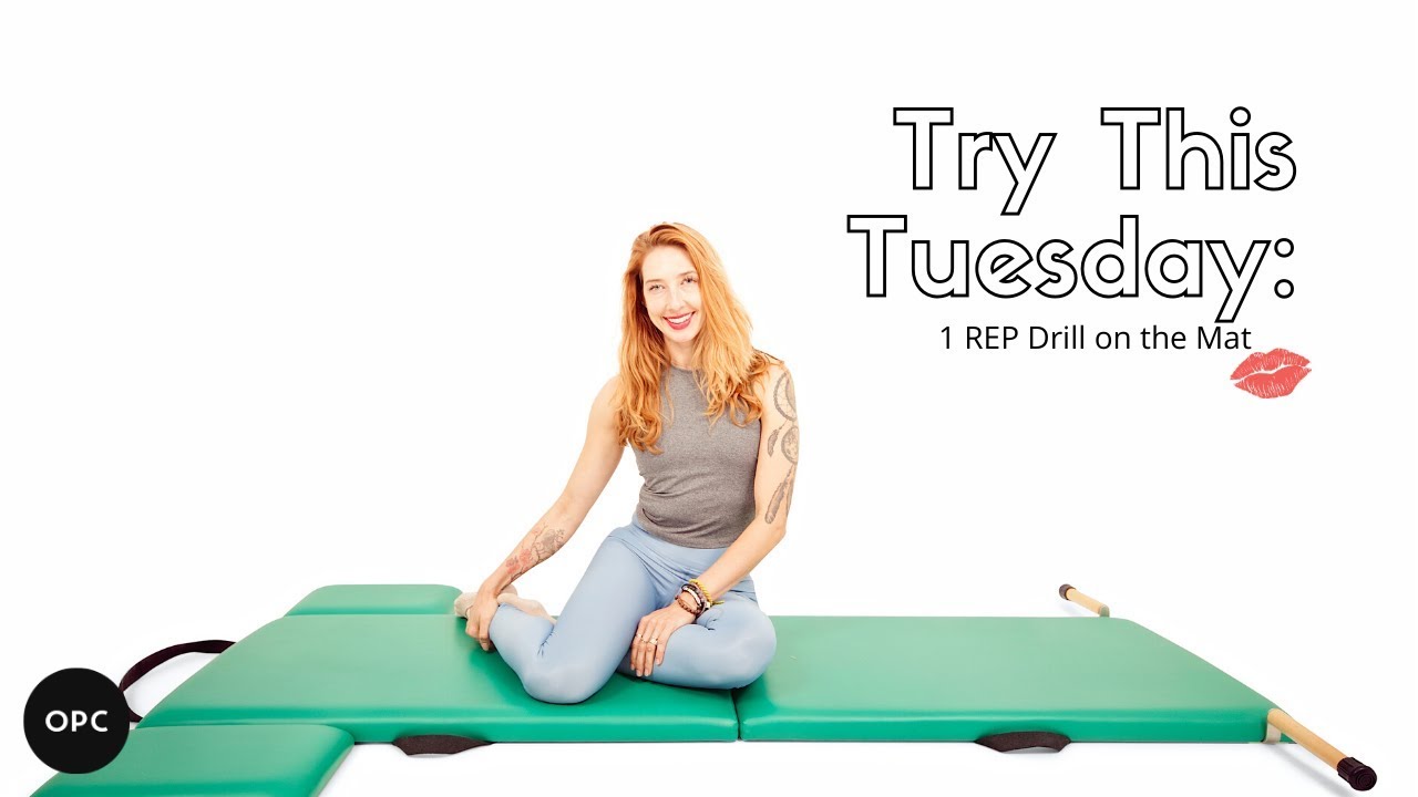 Pilates 1 Rep Drill on the Mat | Online Pilates Classes