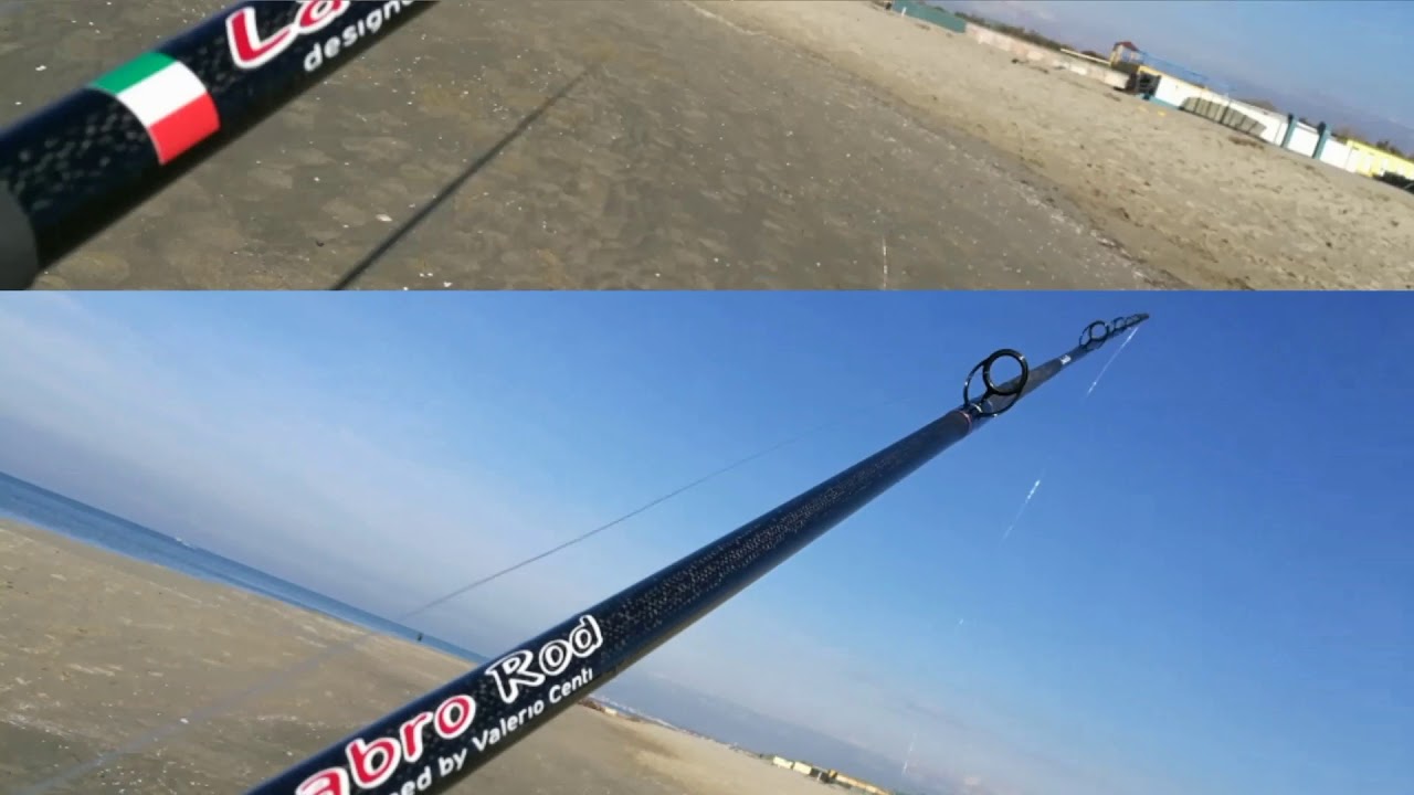 LabroRod 'evo' ...in spiaggia...la Nuova Canna da Surfcasting!