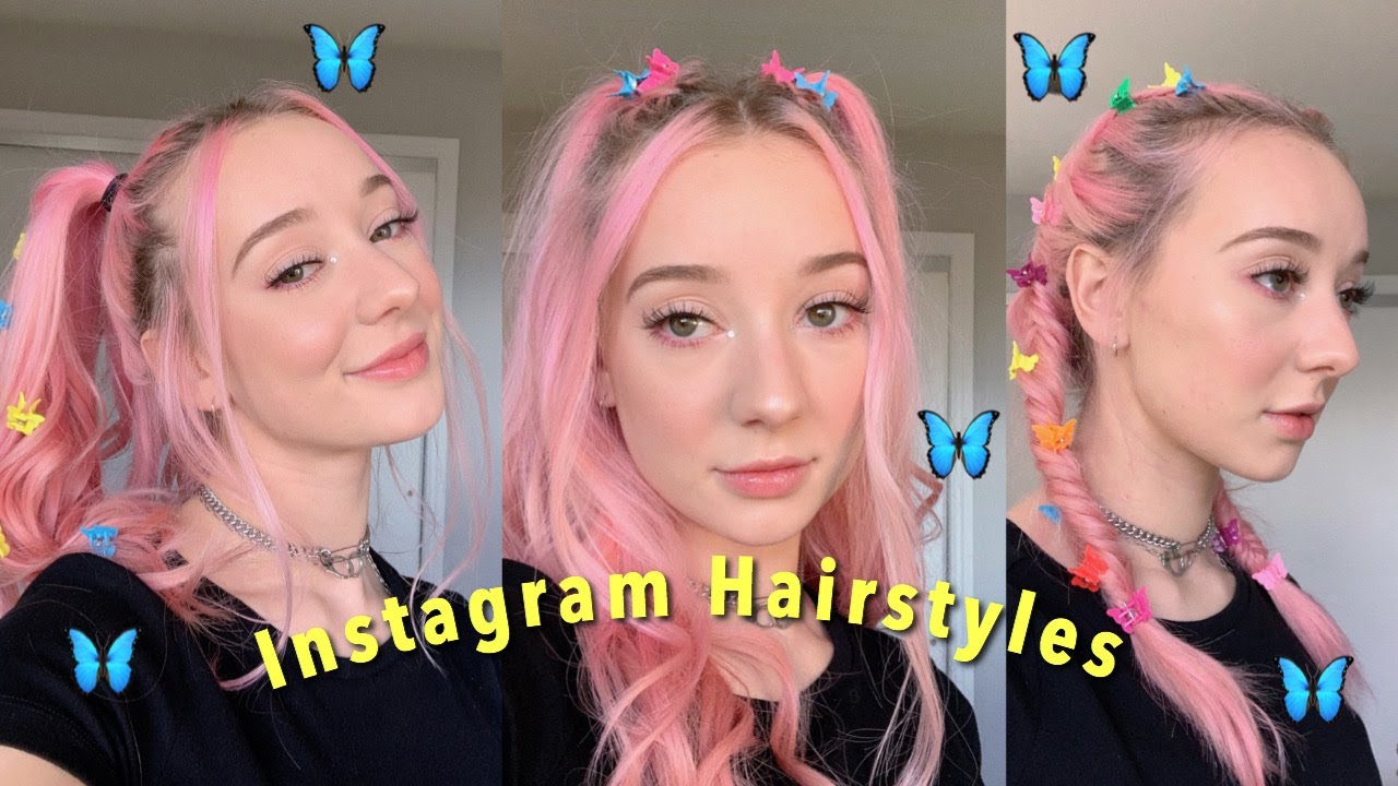 Trying Trendy Instagram Hairstyles | Butterfly Clips