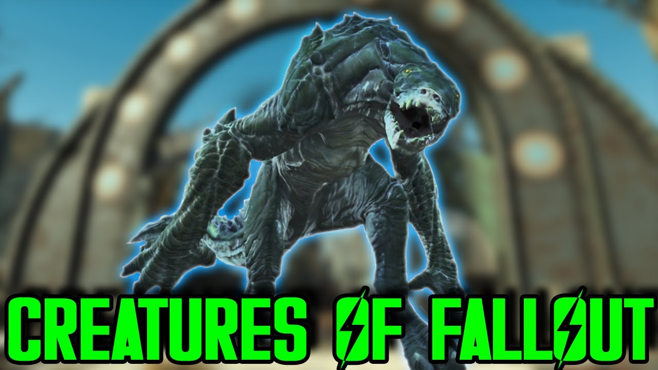 Хладнокровные существа Fallout!