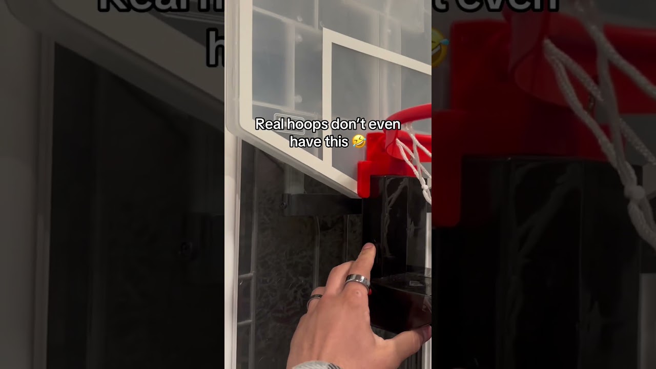 Best mini hoop on YouTube -link in bio #basketball #shorts