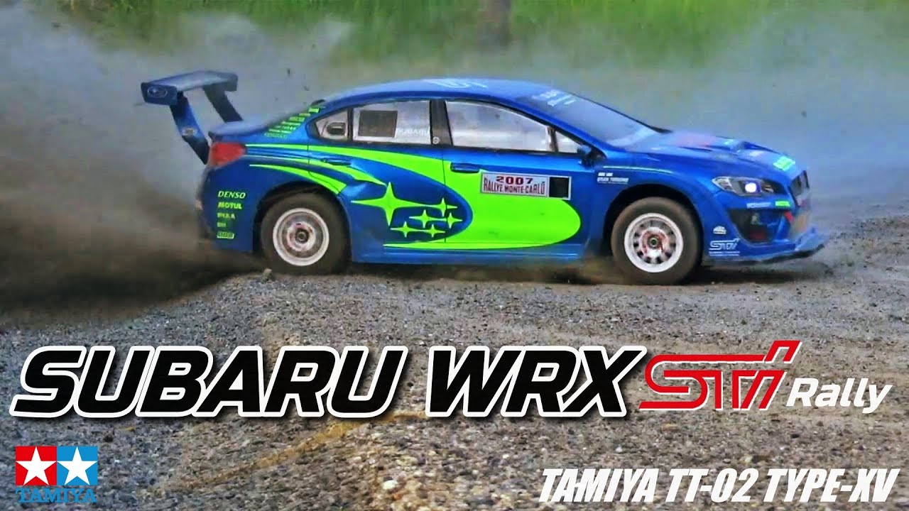 タミヤTT-02TYPE-XV スバルWRX STi RALLYが欲しくなるビデオ WANT TT-02TYPE-XV? SUBARU WRX STi RALLY