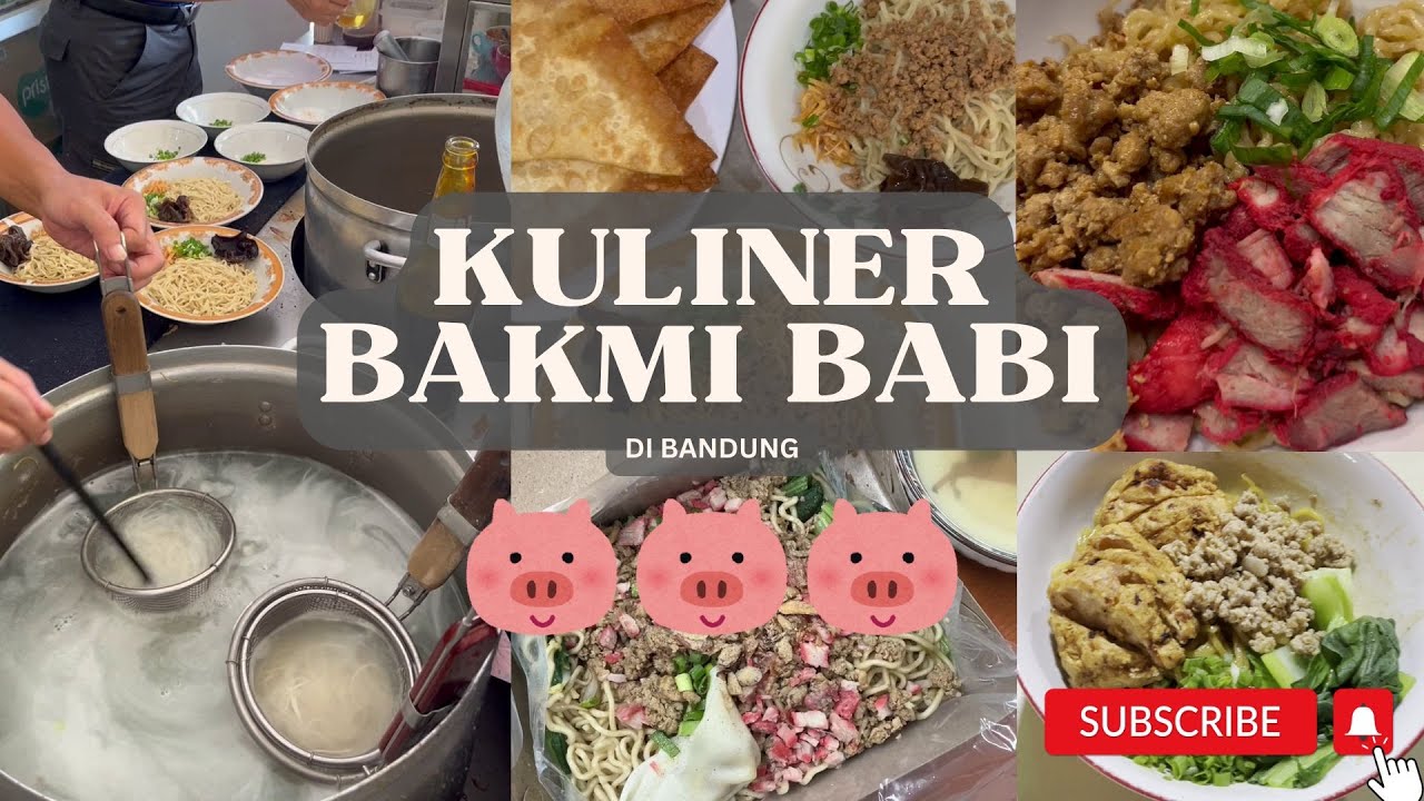Makan Bakmi Babi Terbaik di Bandung, Dijamin Bikin Ketagihan! #bakminonhalal #kulinerbabi #bandung
