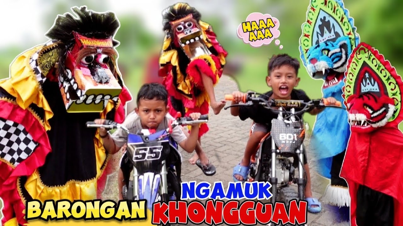 GARA_GARA MOTOR BERISIK DI S3RANG BARONGAN KHONGGUAN
