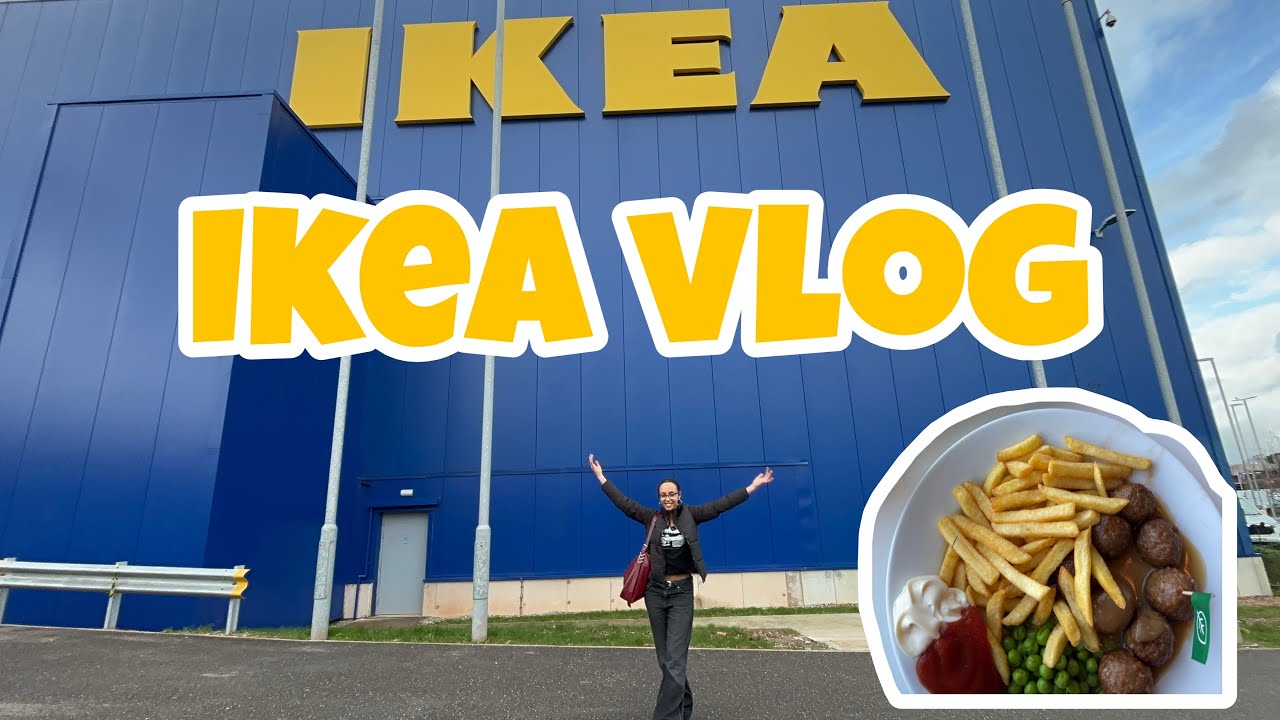 IKEA VLOG + SHOPPING (we eat too much)