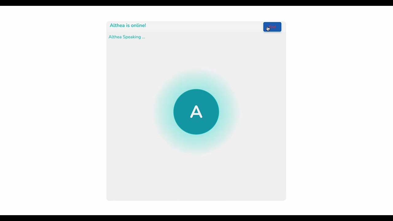 Althea introducing Althea Health
