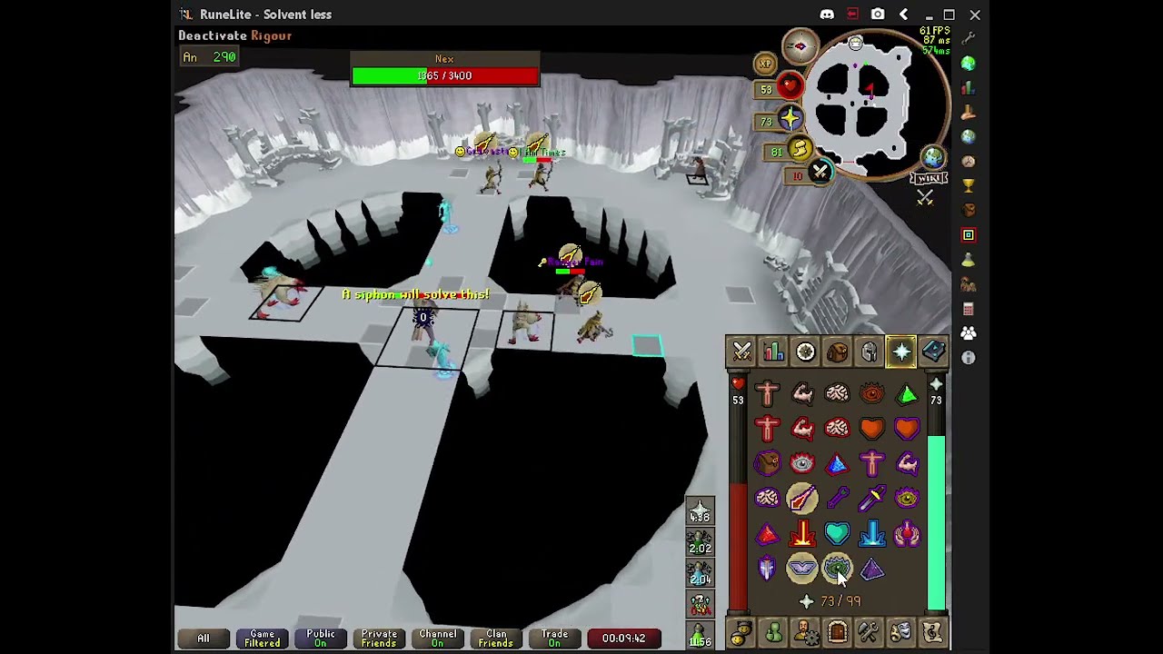 4-Man Nex w/ Osmumten's Fang/Masori & ZCB (Outdated)