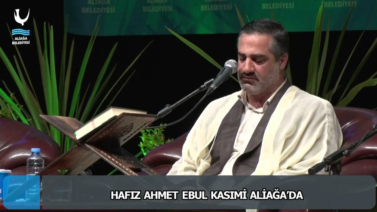 HAFIZ AHMET EBUL KASIMİ ALİAĞA&rsquo;DA