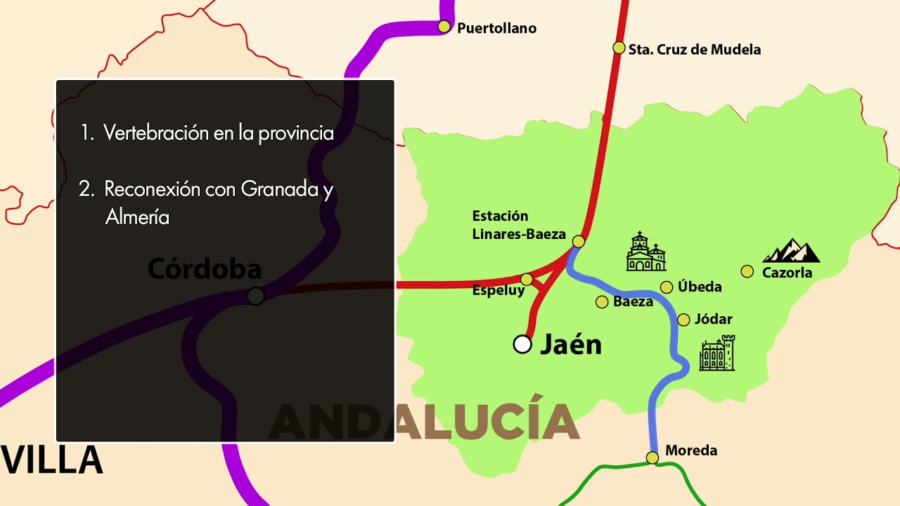 Jaen, ni un tren menos, ni un minuto más