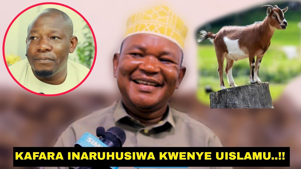 UST. SHAFII AMKATAA PROPHET IPM, KAFARA HAILETI UTAJIRI, KWENYE BIBLIA NA QURAN ZIMERUHUSU KUCHINJA