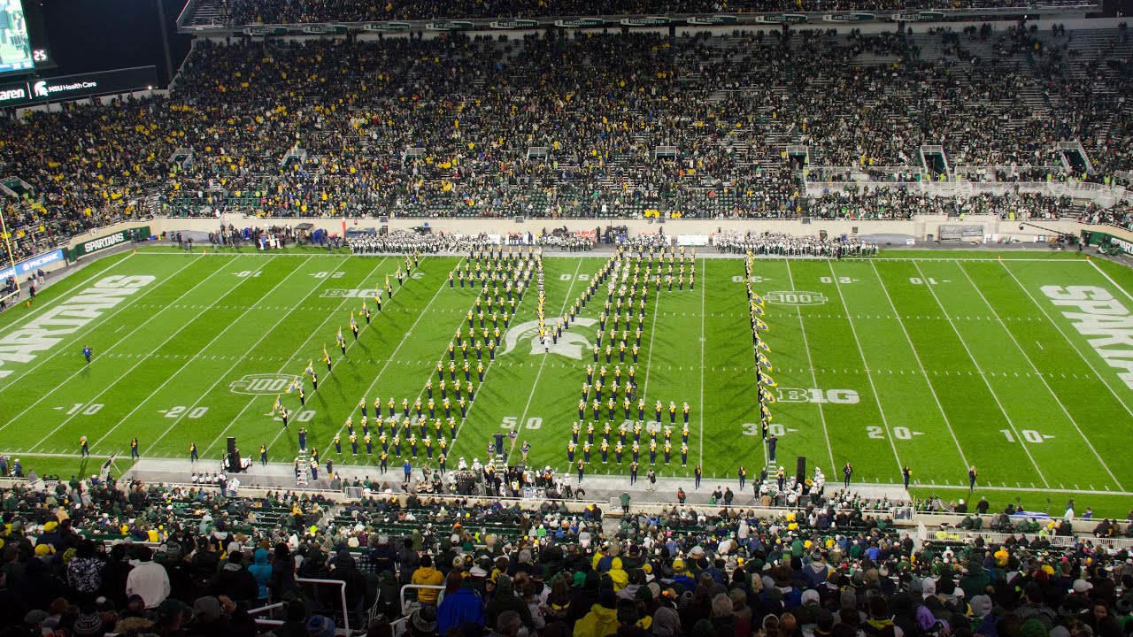 Pregame - October 21, 2023 - Michigan @ MSU - Michigan Marching Band