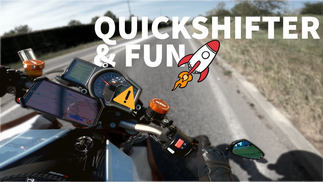 KTM 1290 SUPERDUKE R - MCE QUICKSHIFTER (AKRA&DECAT PURE SOUND)