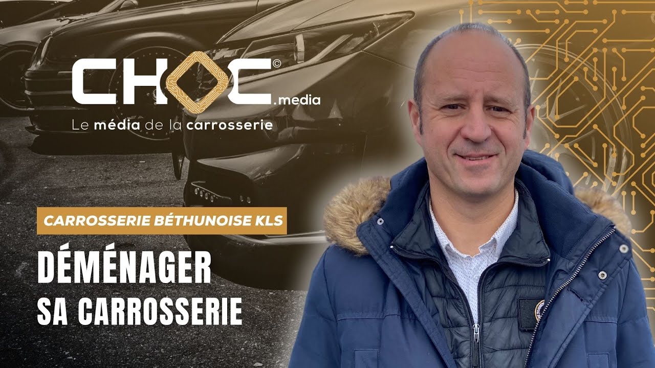 Déménager sa carrosserie - Sylvain KRZYZANOWSKI de la carrosserie Béthunoise KLS (62)