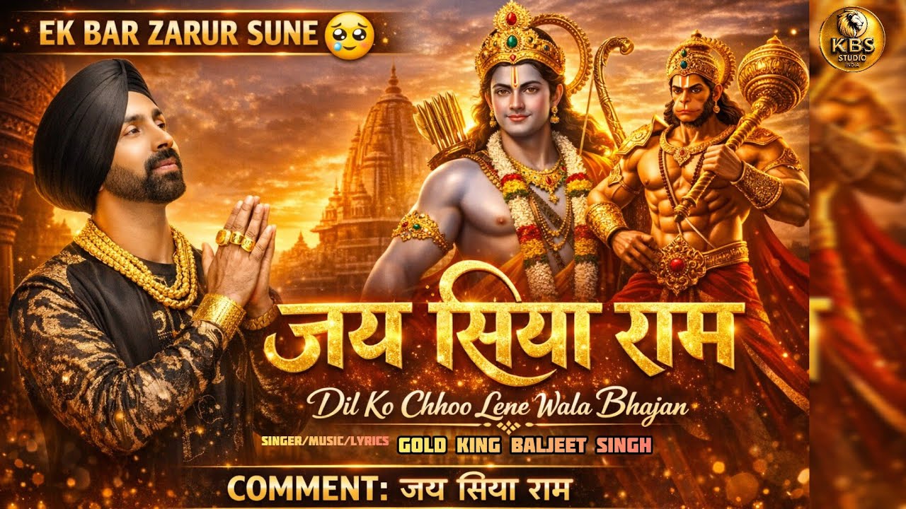 Ram Navami Special Bhajan 2026 | JAI SIYA RAM |Ayodhya Mandhir Bhajan | Gold King Baljeet Singh 