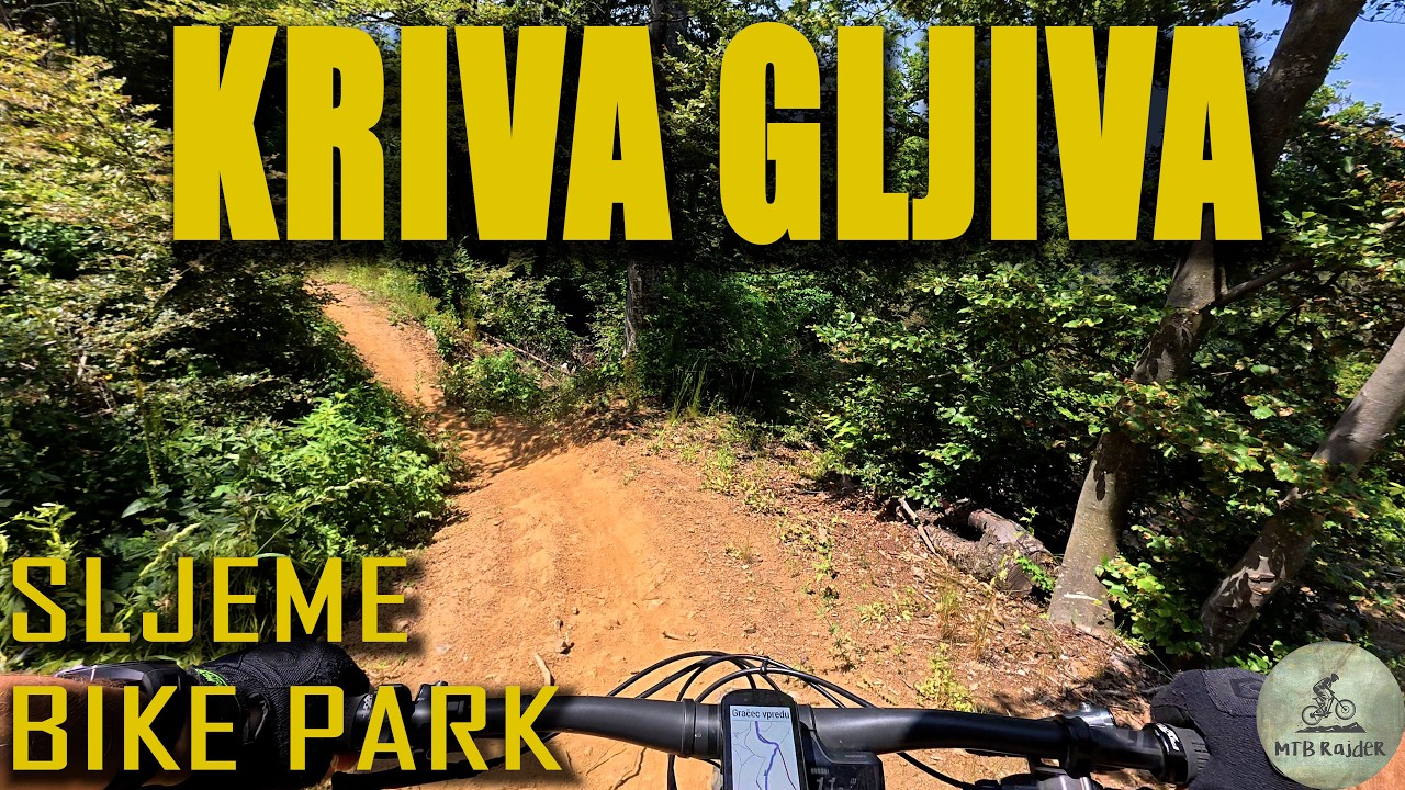 Kriva Gljiva to je trail plný zábavy v trailparku Sljeme nad Zagrebom / 4K / DJi Osmo5 /