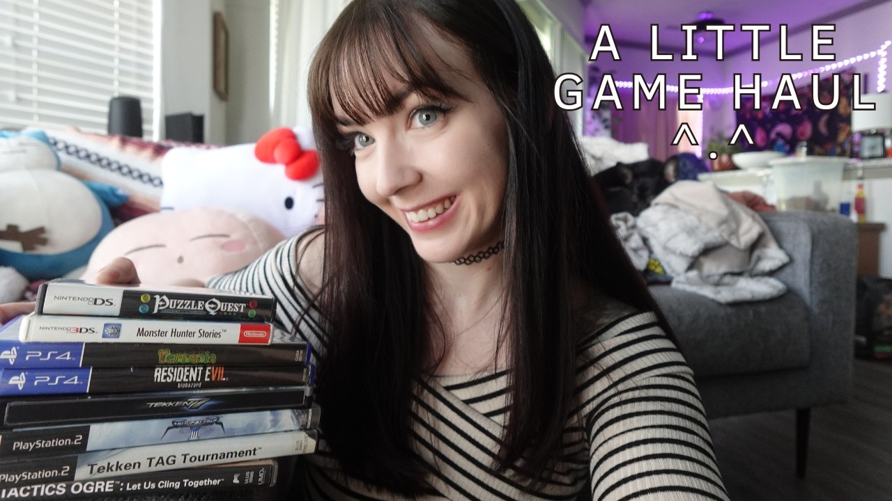 a chatty little game haul :3 ps2, 3ds, psp, ps4/5 and more! a few announcements too!