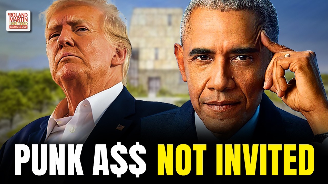 ‘Punk A$$’ Trump Not Invited. Obama Presidential Center Opening Sends A Message