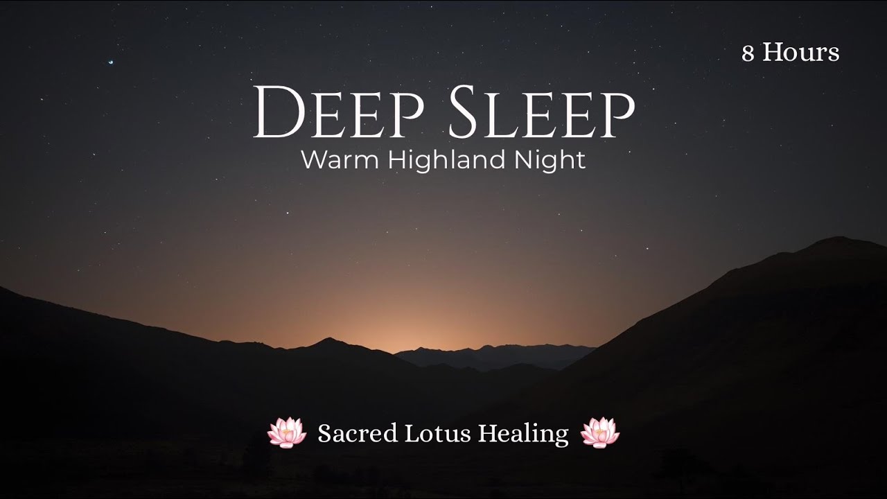 Highland Night in a Stone Shelter | 8 Hours | Stars, Silence & Deep Sleep