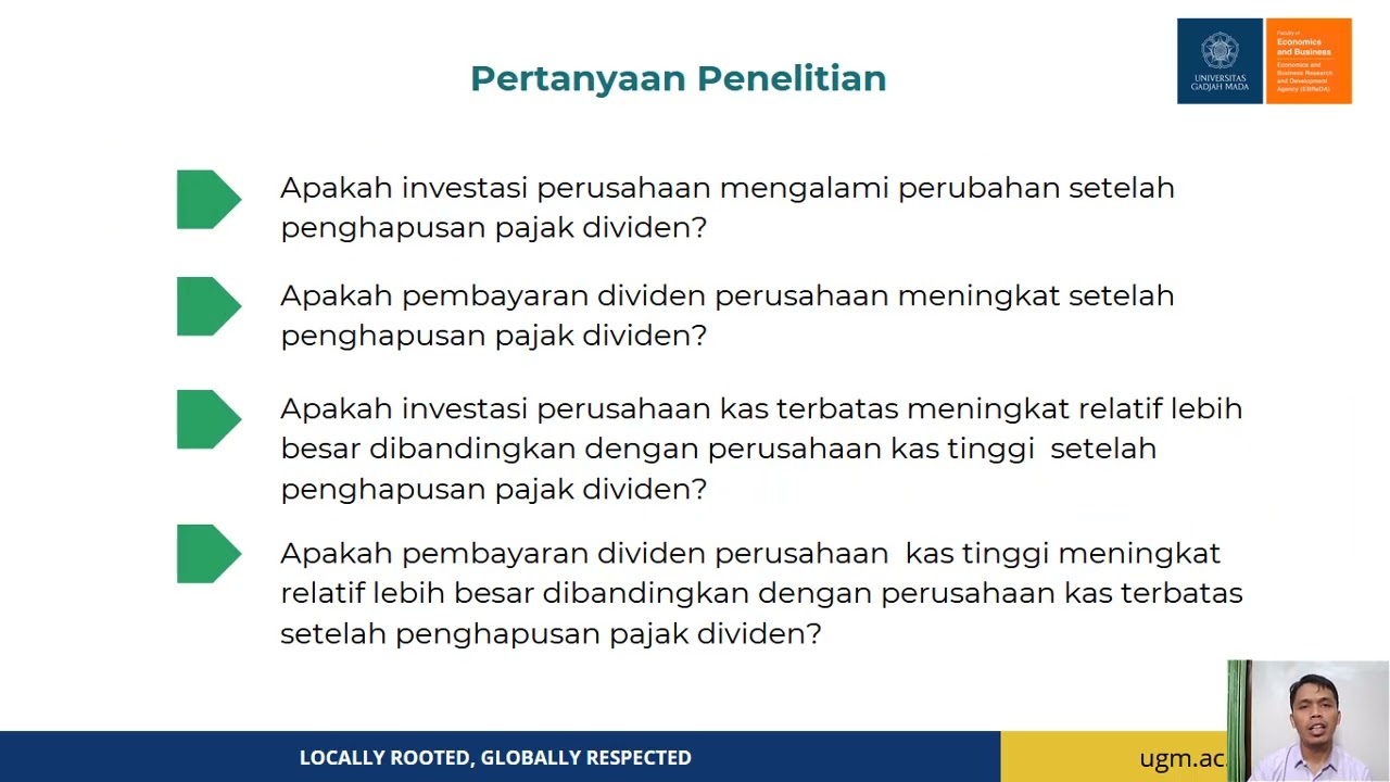 Analisis Dampak Penghapusan Pajak Dividen Terhadap Investasi dan Pembayaran Dividen