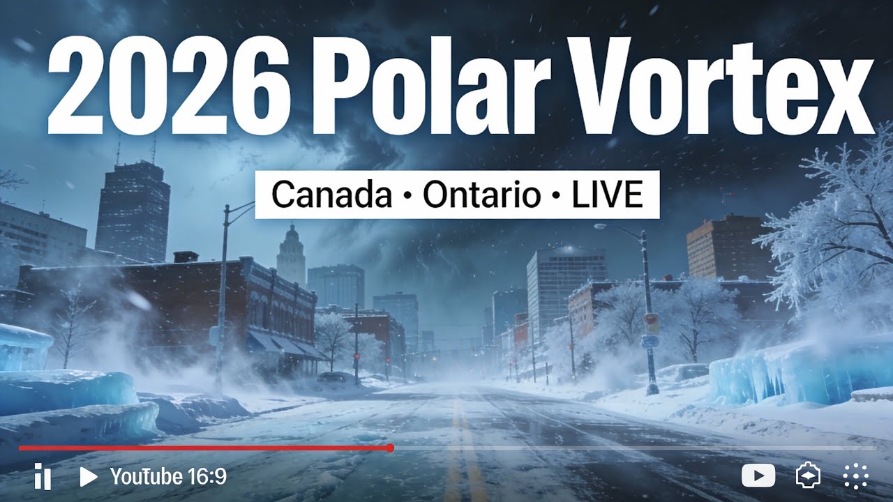 Winter 2026  Flurries- Local blowing snow - Live