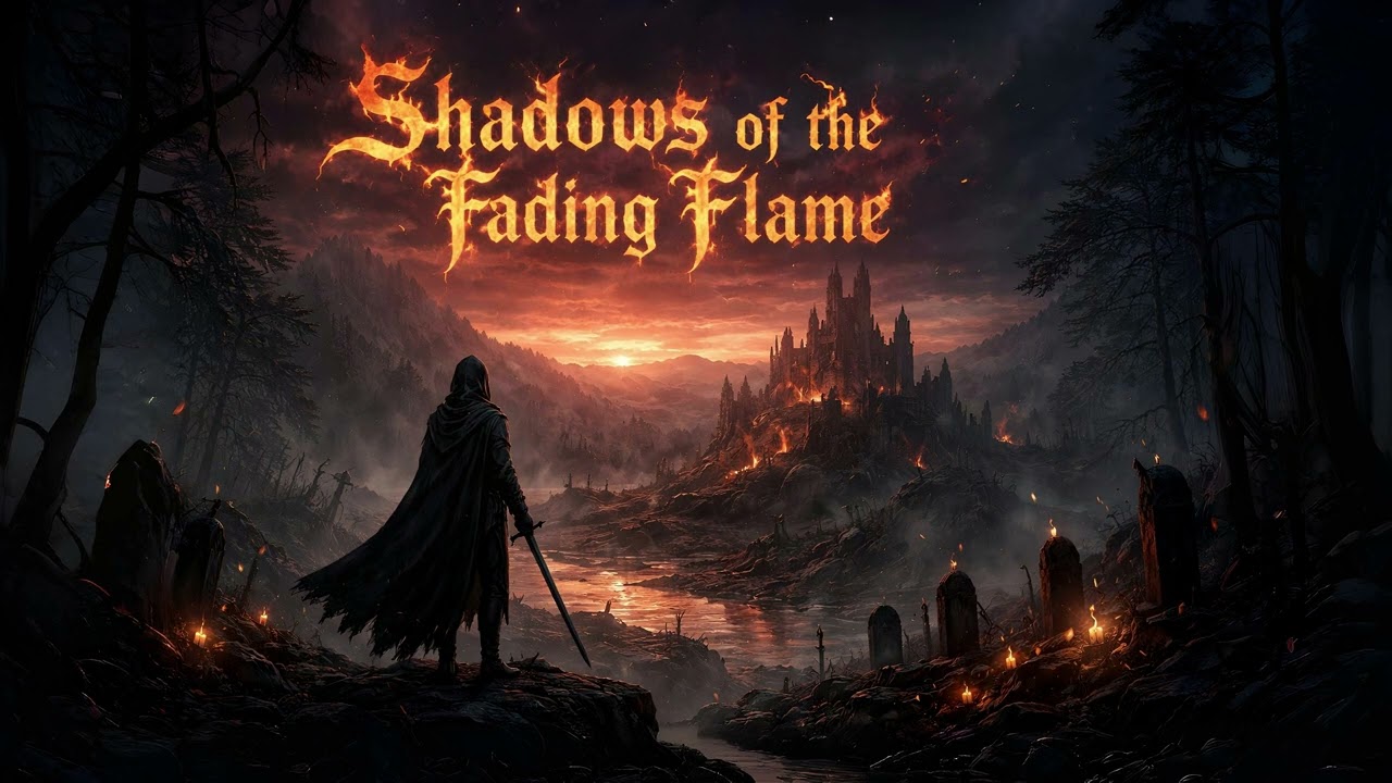 Shadows of the Flading Flame - Melody Metal, AI Song