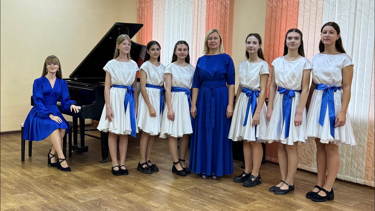 Образцовый вокальный ансамбль «Тонус». Муз.Л. Сверделя, сл. В. Вербы «Мой край»