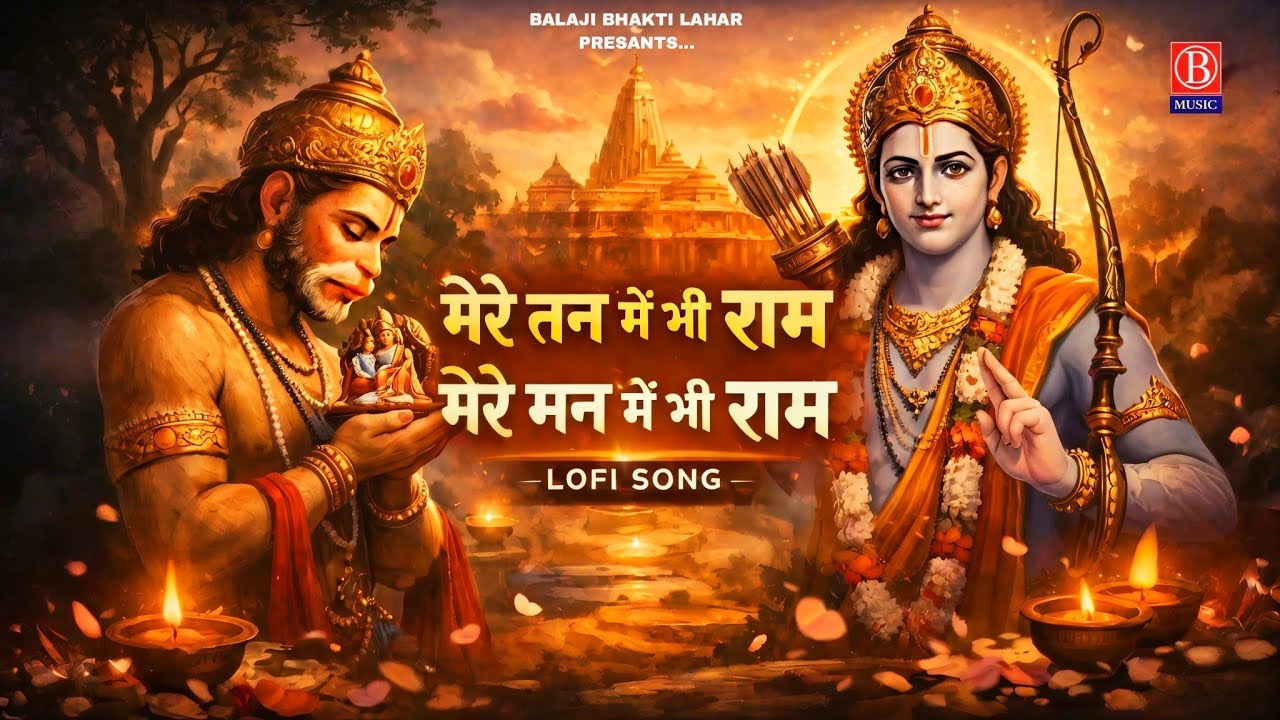 मेरे तन में राम, मेरे मन में राम | Ram Bhakti Lo-fi Song | Ram Naam Kirtan | राम भजन | Ram Naam jaap