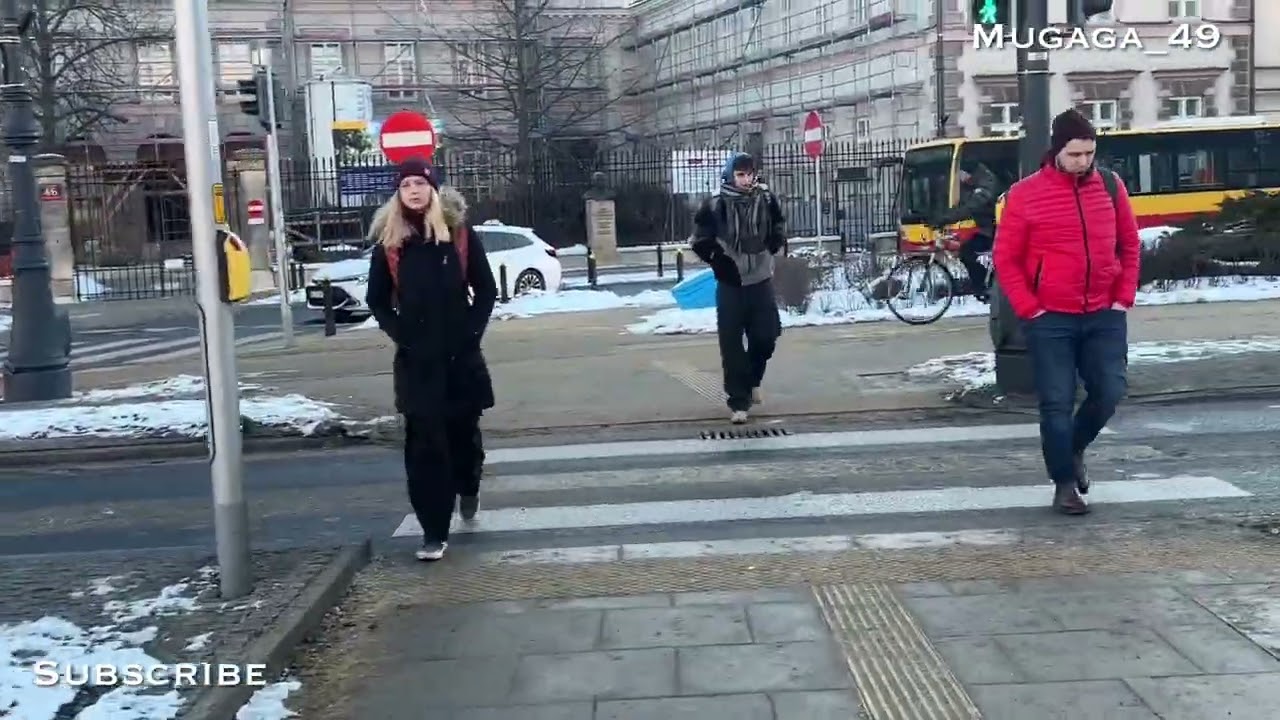 Episode 114: On My Way To Work, Come With Me #snow #europe #uganda #poland 