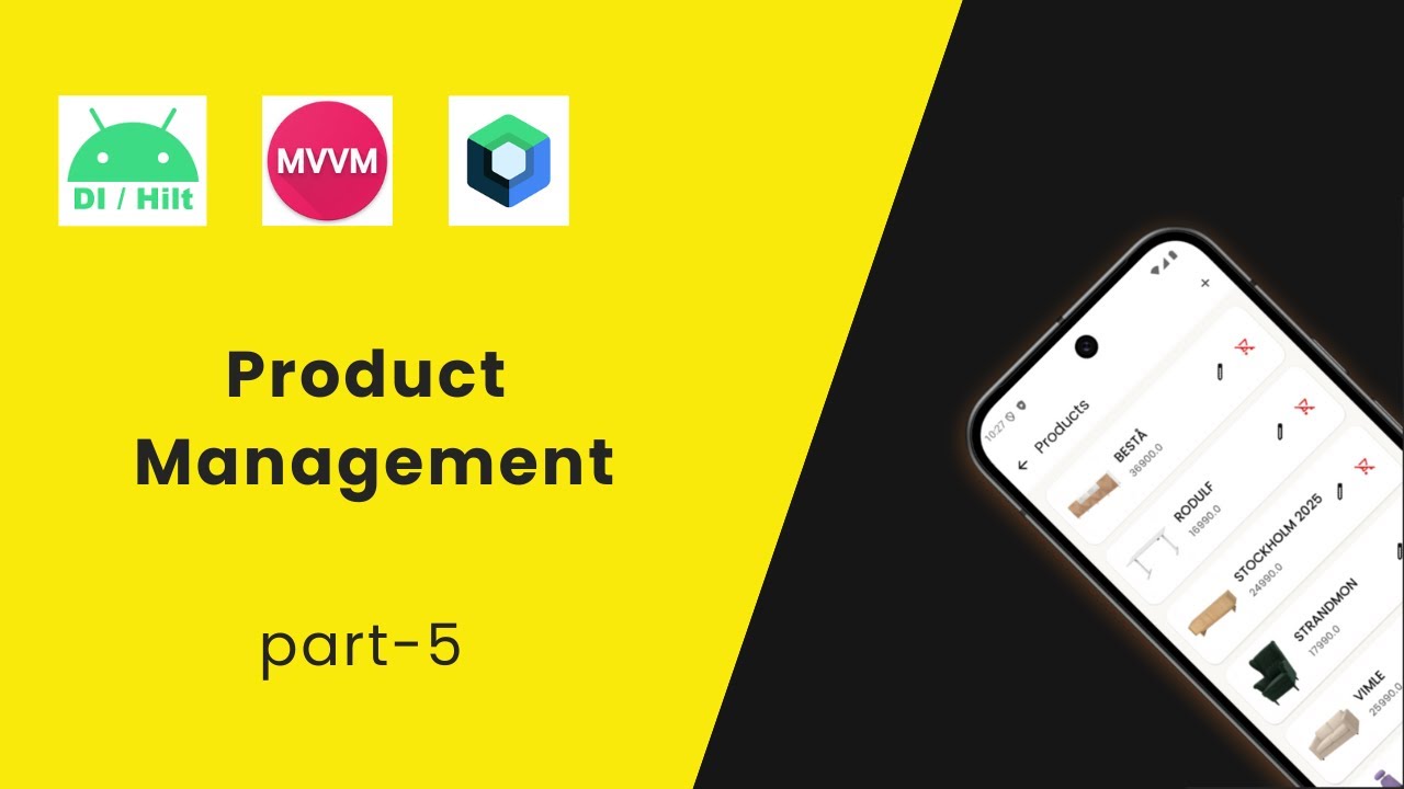 Android Product Management | Jetpack Compose & Firebase Integration
