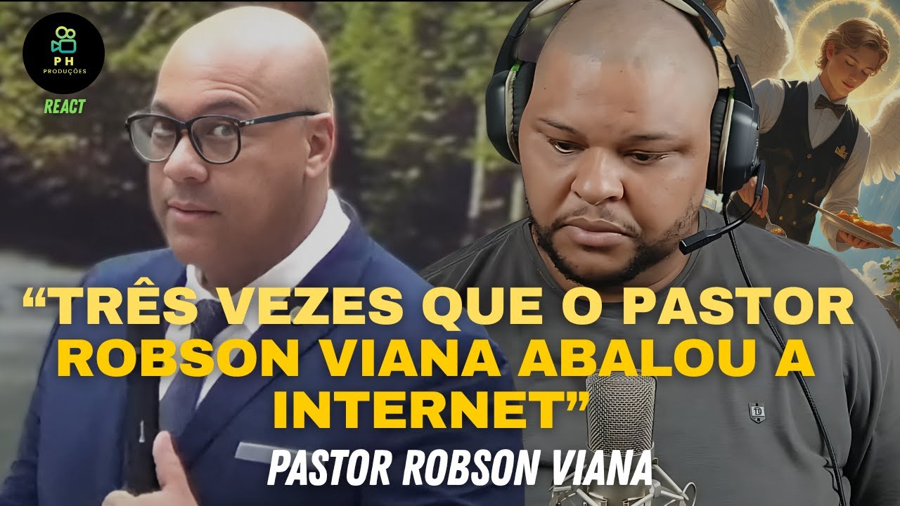 ✅TRÊS (3) VEZES QUE O PASTOR ROBSON VIANA ABALOU A INTERNET​😭​SEQUENCIA DE TESTEMUNHOS FORTES✔️​